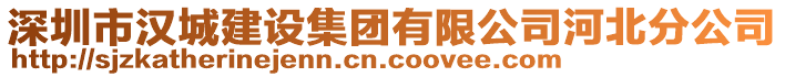 深圳市漢城建設(shè)集團(tuán)有限公司河北分公司