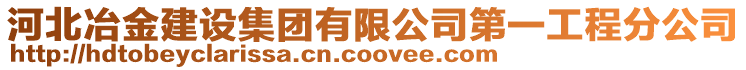河北冶金建設集團有限公司第一工程分公司