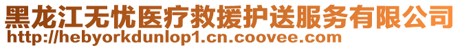 黑龍江無憂醫療救援護送服務有限公司