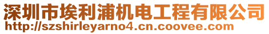 深圳市埃利浦機(jī)電工程有限公司