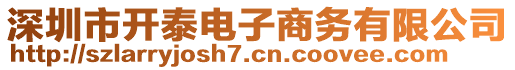 深圳市開泰電子商務(wù)有限公司