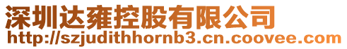 深圳達(dá)雍控股有限公司