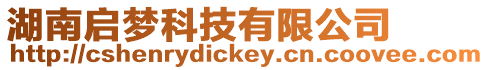 湖南啟夢(mèng)科技有限公司