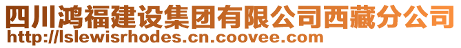 四川鴻福建設集團有限公司西藏分公司