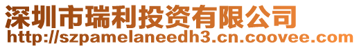 深圳市瑞利投資有限公司