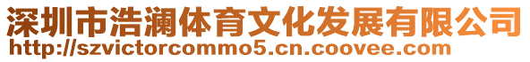 深圳市浩瀾體育文化發展有限公司