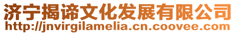 濟寧揭諦文化發展有限公司