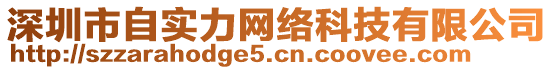深圳市自實力網絡科技有限公司