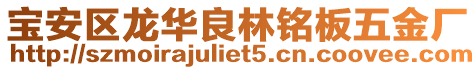 寶安區龍華良林銘板五金廠