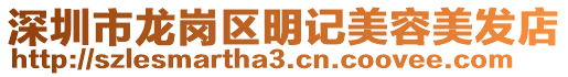 深圳市龍崗區(qū)明記美容美發(fā)店
