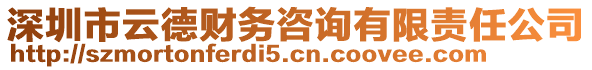 深圳市云德財務咨詢有限責任公司