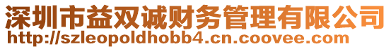 深圳市益雙誠財務管理有限公司