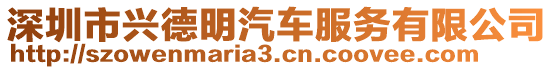 深圳市興德明汽車服務(wù)有限公司