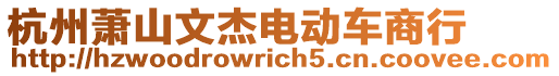 杭州蕭山文杰電動車商行