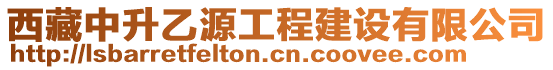 西藏中升乙源工程建設有限公司