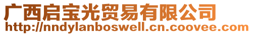 廣西啟寶光貿(mào)易有限公司