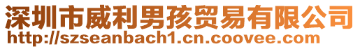 深圳市威利男孩貿易有限公司