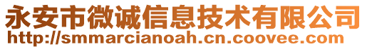 永安市微誠信息技術有限公司