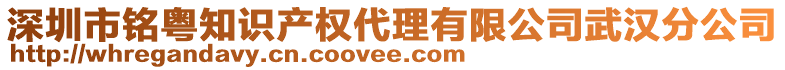 深圳市銘粵知識產(chǎn)權(quán)代理有限公司武漢分公司