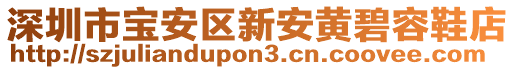 深圳市寶安區(qū)新安黃碧容鞋店