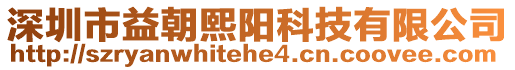 深圳市益朝熙陽科技有限公司