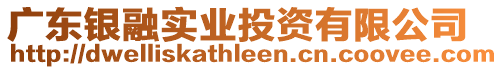 廣東銀融實(shí)業(yè)投資有限公司