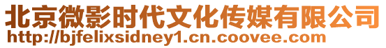 北京微影時(shí)代文化傳媒有限公司