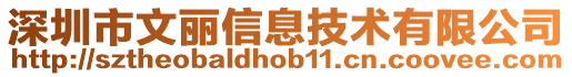 深圳市文麗信息技術有限公司