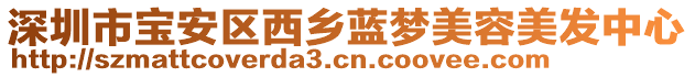 深圳市寶安區(qū)西鄉(xiāng)藍(lán)夢(mèng)美容美發(fā)中心