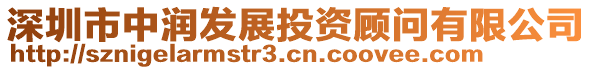 深圳市中潤(rùn)發(fā)展投資顧問(wèn)有限公司