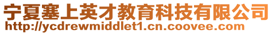 寧夏塞上英才教育科技有限公司