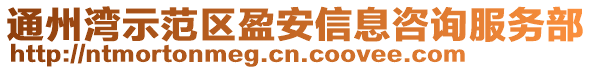 通州灣示范區盈安信息咨詢服務部