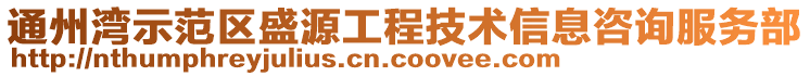 通州灣示范區盛源工程技術信息咨詢服務部