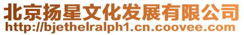 北京揚星文化發展有限公司