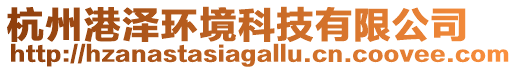 杭州港澤環境科技有限公司