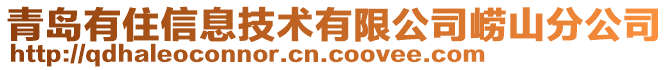 青島有住信息技術有限公司嶗山分公司
