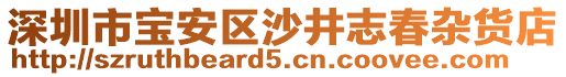 深圳市寶安區(qū)沙井志春雜貨店