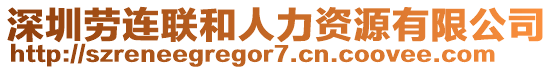 深圳勞連聯(lián)和人力資源有限公司