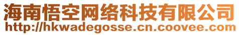 海南悟空網(wǎng)絡(luò)科技有限公司