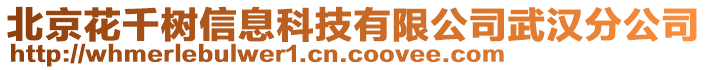 北京花千樹信息科技有限公司武漢分公司