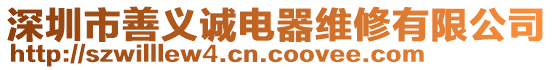 深圳市善義誠電器維修有限公司