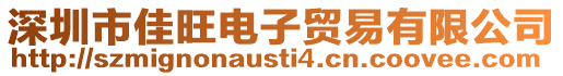 深圳市佳旺電子貿(mào)易有限公司