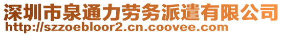 深圳市泉通力劳务派遣有限公司