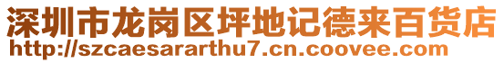 深圳市龍崗區(qū)坪地記德來百貨店