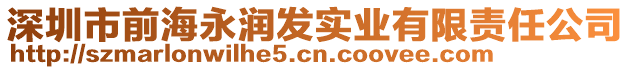 深圳市前海永潤(rùn)發(fā)實(shí)業(yè)有限責(zé)任公司