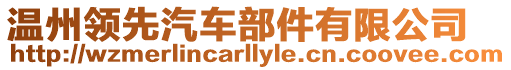 溫州領(lǐng)先汽車部件有限公司
