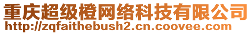 重慶超級橙網絡科技有限公司