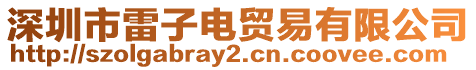深圳市雷子電貿易有限公司
