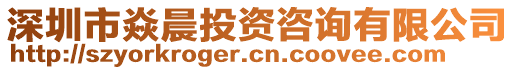 深圳市焱晨投資咨詢有限公司