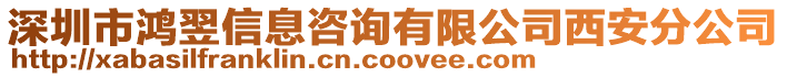 深圳市鴻翌信息咨詢有限公司西安分公司